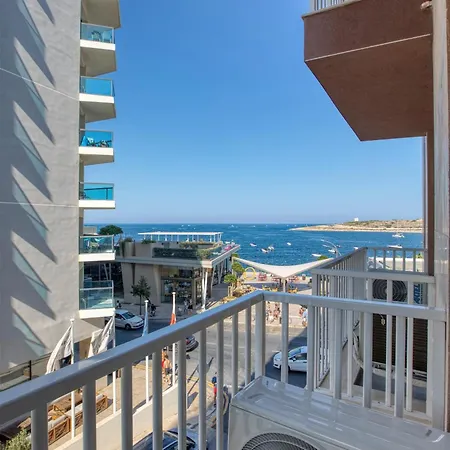 Seafront Opposite With Wifi & Ac In Qawra By 360 Estates St. Paul's Bay