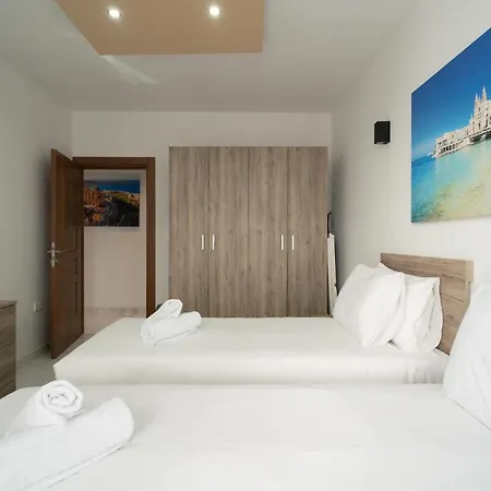 Seafront Opposite With Wifi & Ac In Qawra By 360 Estates Lejlighed