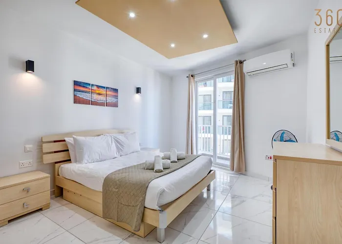 Apartment Seafront Opposite With Wifi & Ac In Qawra By 360 Estates St. Paul's Bay