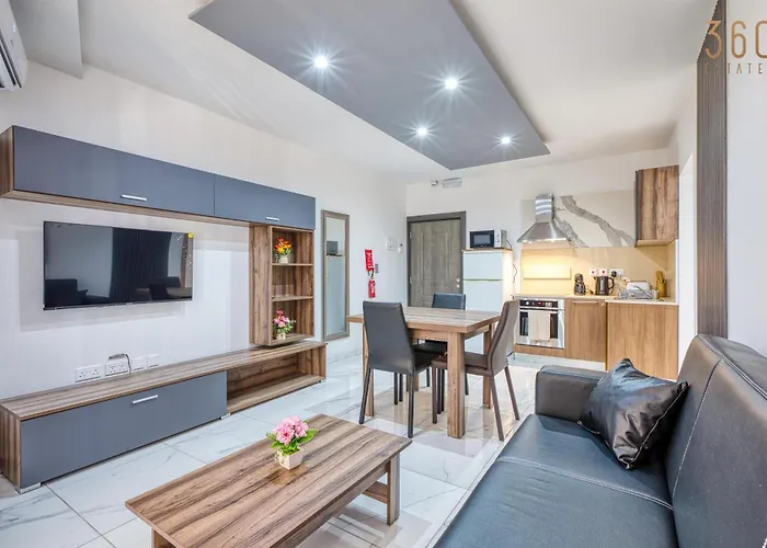 Seafront Opposite With Wifi & Ac In Qawra By 360 Estates Apartment St. Paul's Bay