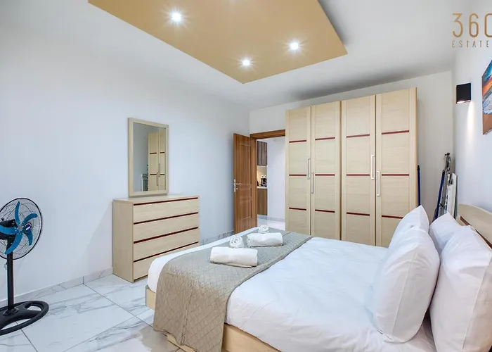 Seafront Opposite With Wifi & Ac In Qawra By 360 Estates St. Paul's Bay