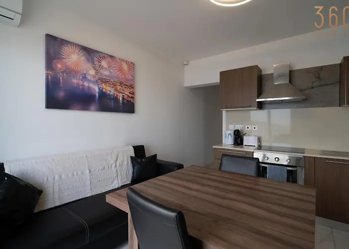 Seafront Opposite With Wifi & Ac In Qawra By 360 Estates Daire St. Paul's Bay