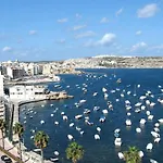 Seafront Opposite With Wifi & Ac In Qawra By 360 Estates Lägenhet *