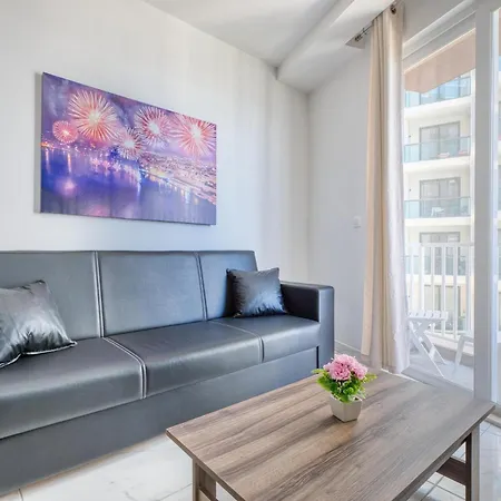 Daire Seafront Opposite With Wifi & Ac In Qawra By 360 Estates *