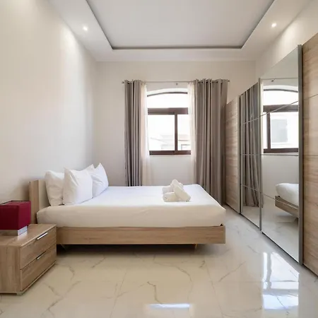 Daire Seafront Opposite With Wifi & Ac In Qawra By 360 Estates